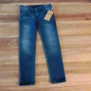 True Religion Girls 6 Medium Dark Wash skinny jean